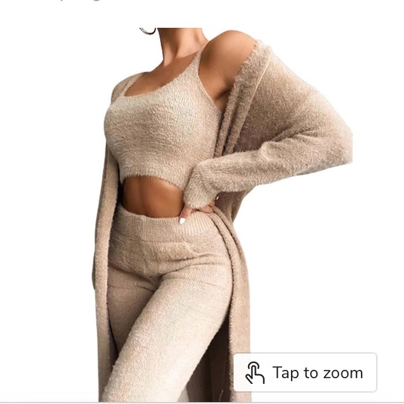 ✨NWOT KAWALATEE FUZZY PANTS✨ - Picture 1 of 11